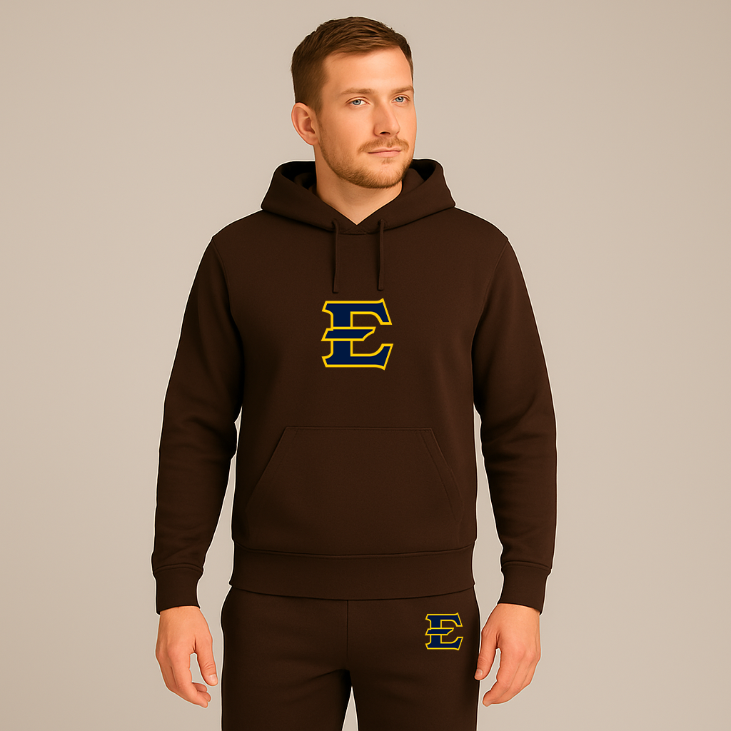 Men's ETSU Buccaneers Logo Hoodie Joggers Set