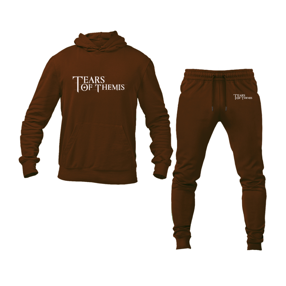 Men's Tear Of Themis Logo Hoodie Joggers Set