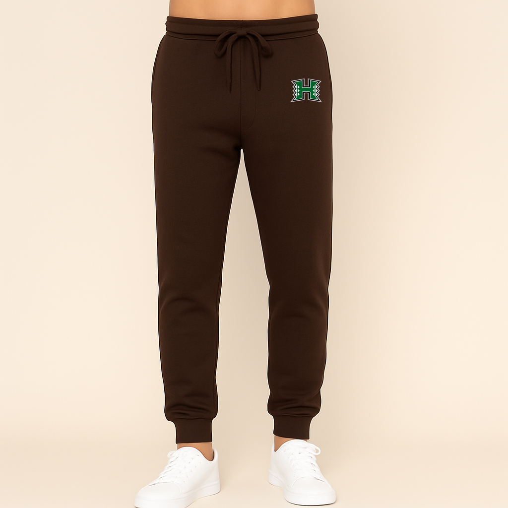 Men's Hawaii Warriors Logo Joggers Sweatpants