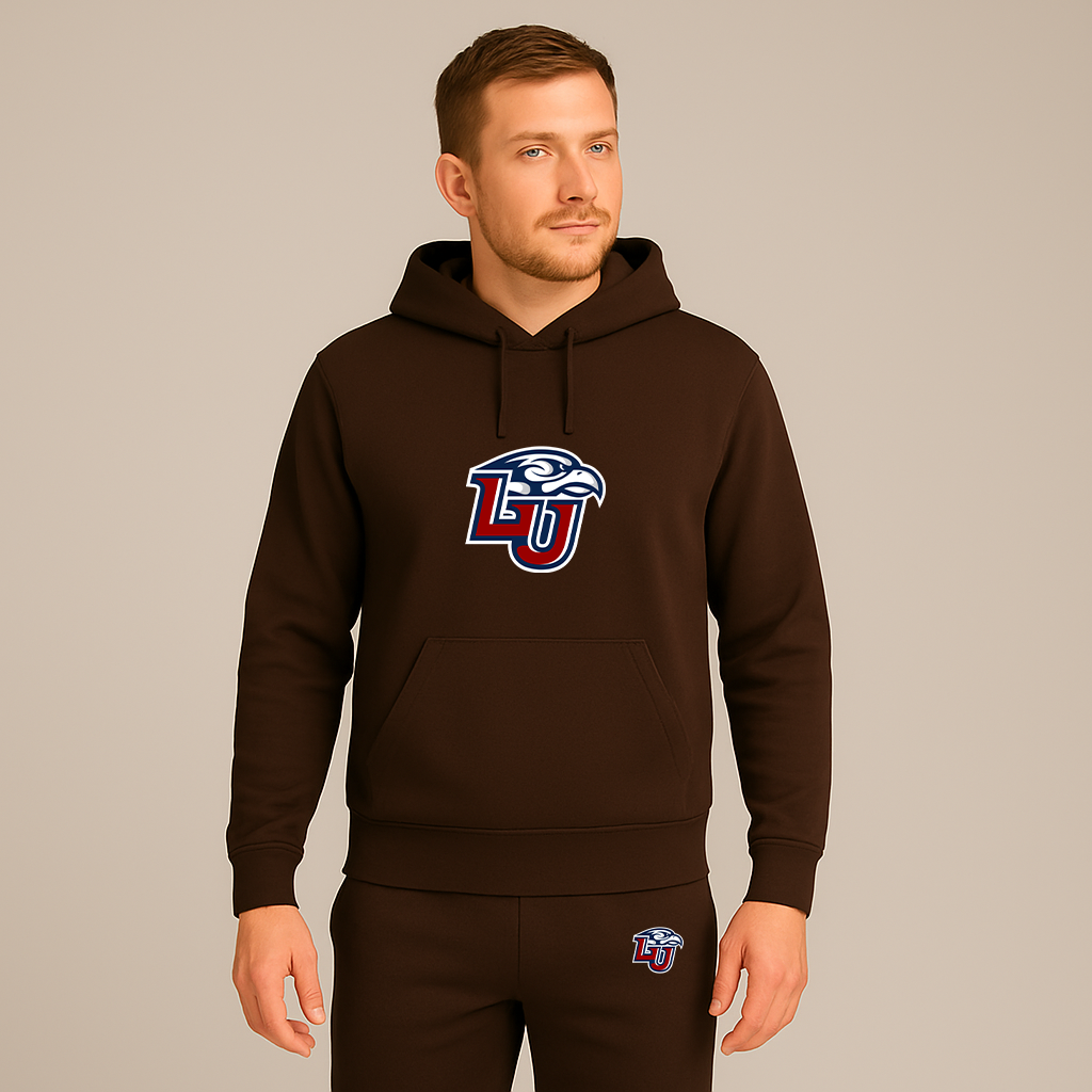 Men's Liberty Flames Logo Hoodie Joggers Set