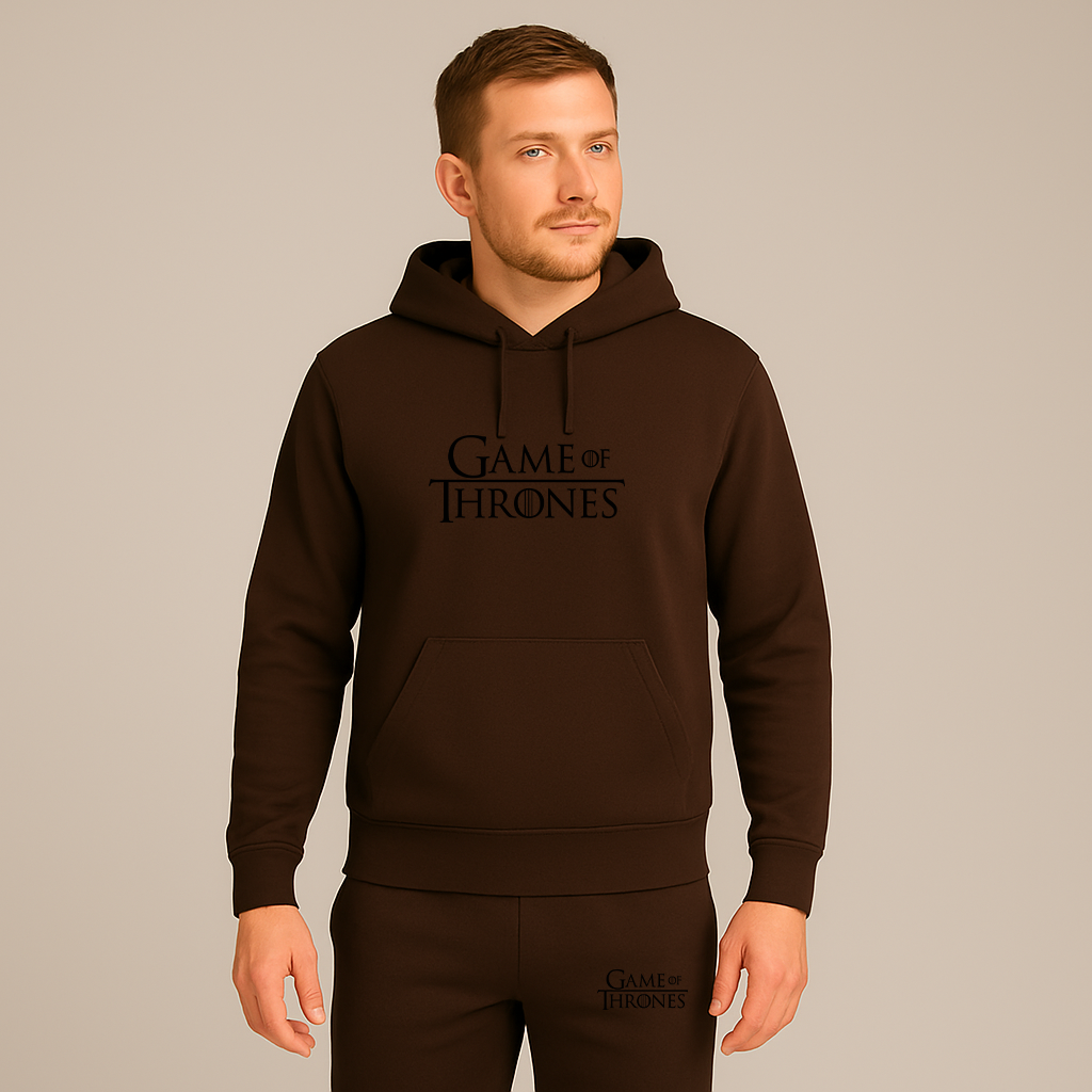 Men's Game of Thrones TV Show Hoodie Joggers Set
