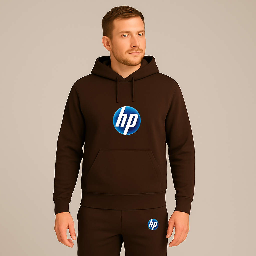 Men's HP Logo Hoodie Joggers Set