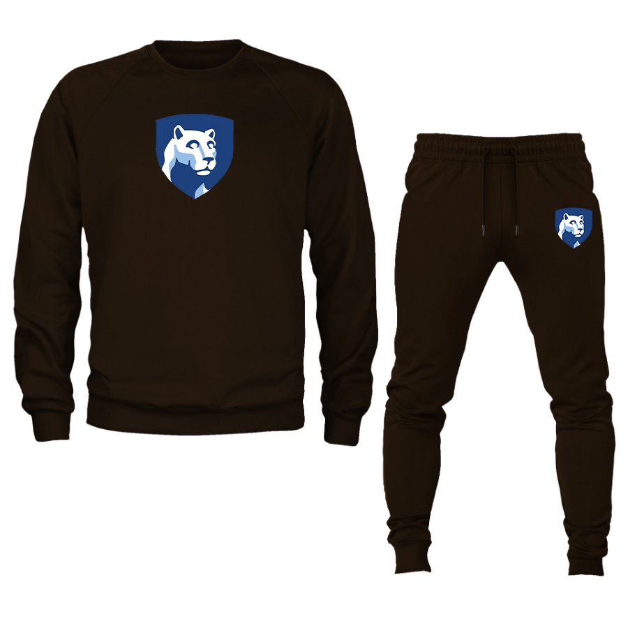 Men's Penn State Symbol Crewneck Sweatshirt Joggers Suit