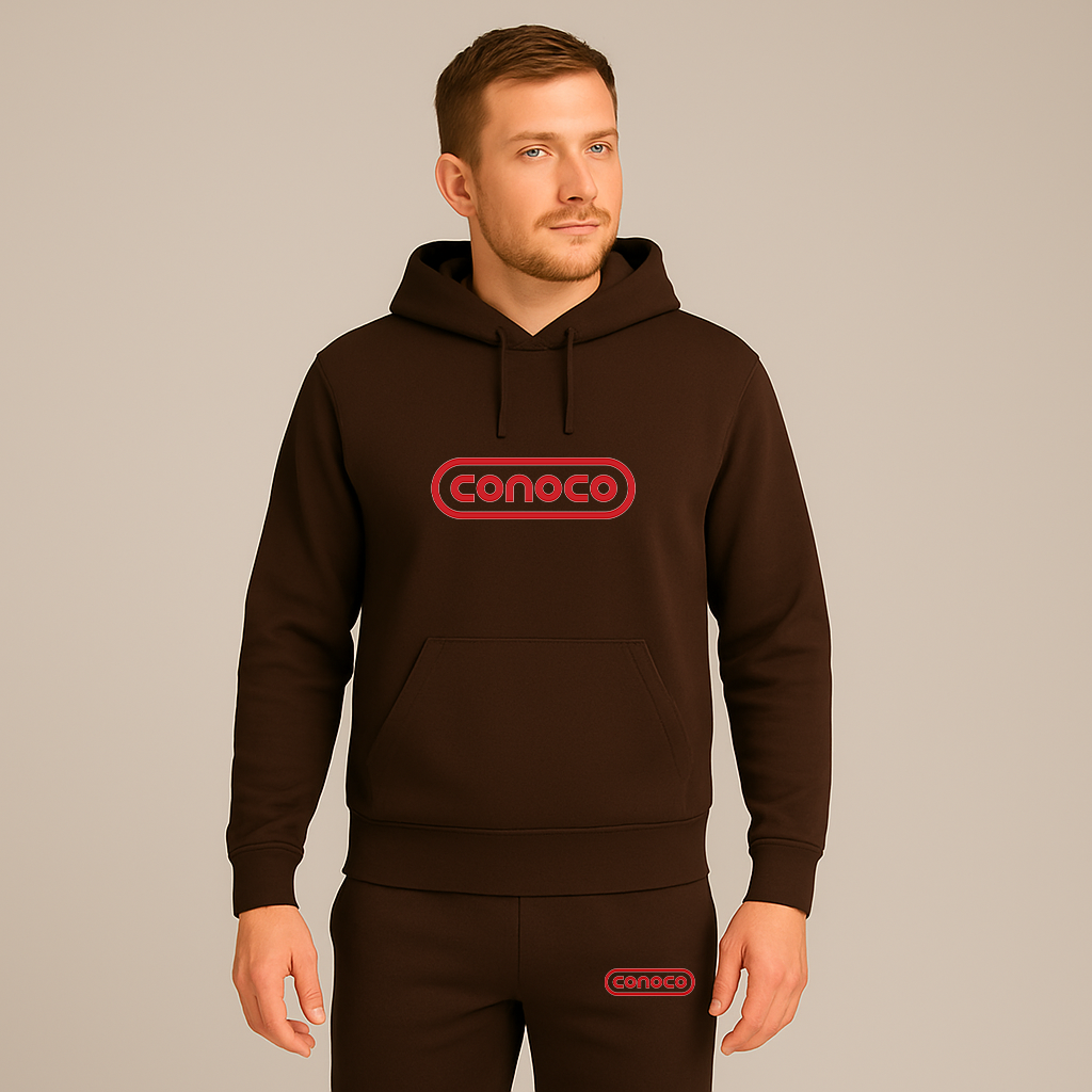 Men's Conoco Gas Station Hoodie Joggers Set