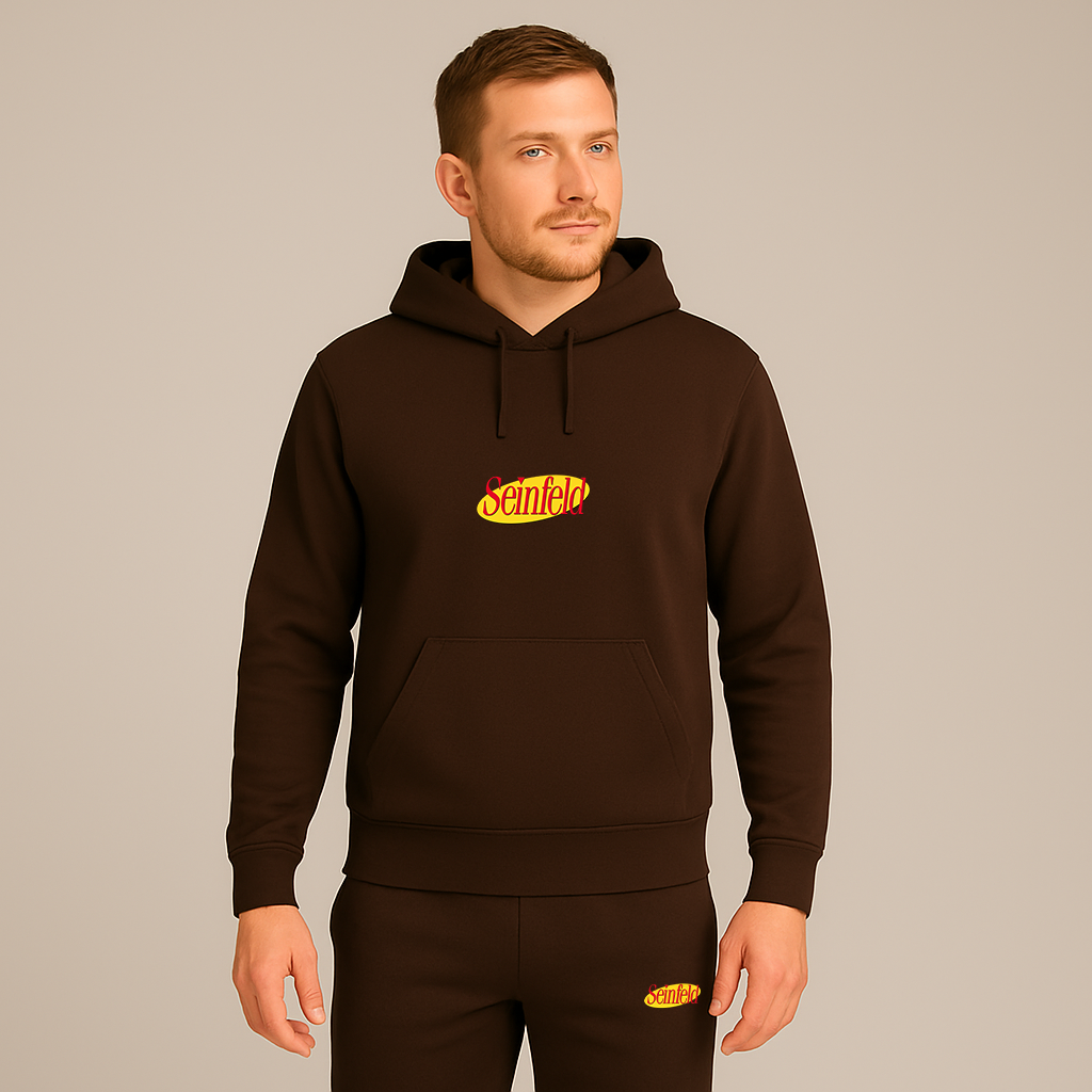Men's Seinfeld Sitcom Show Hoodie Joggers Set