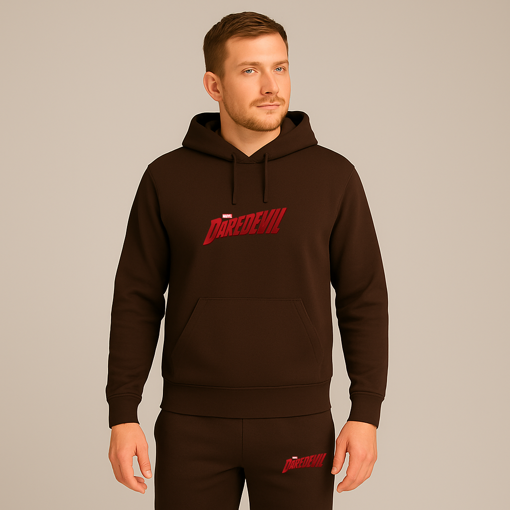 Men's Daredevil Marvel Hoodie Joggers Set