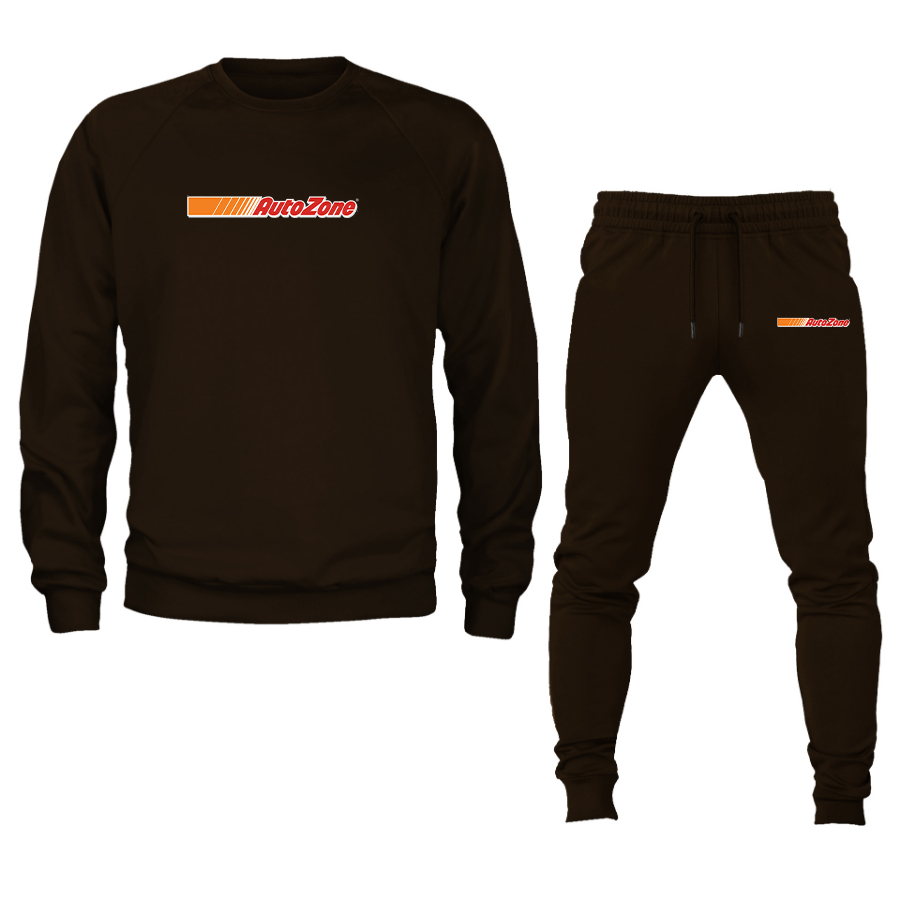 Men's AutoZone Logo Crewneck Sweatshirt Joggers Suit