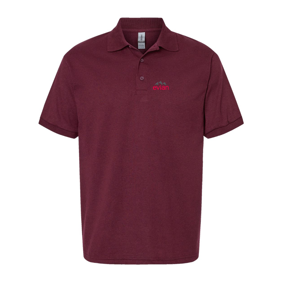 Men's Evian Logo Dry Blend Polo