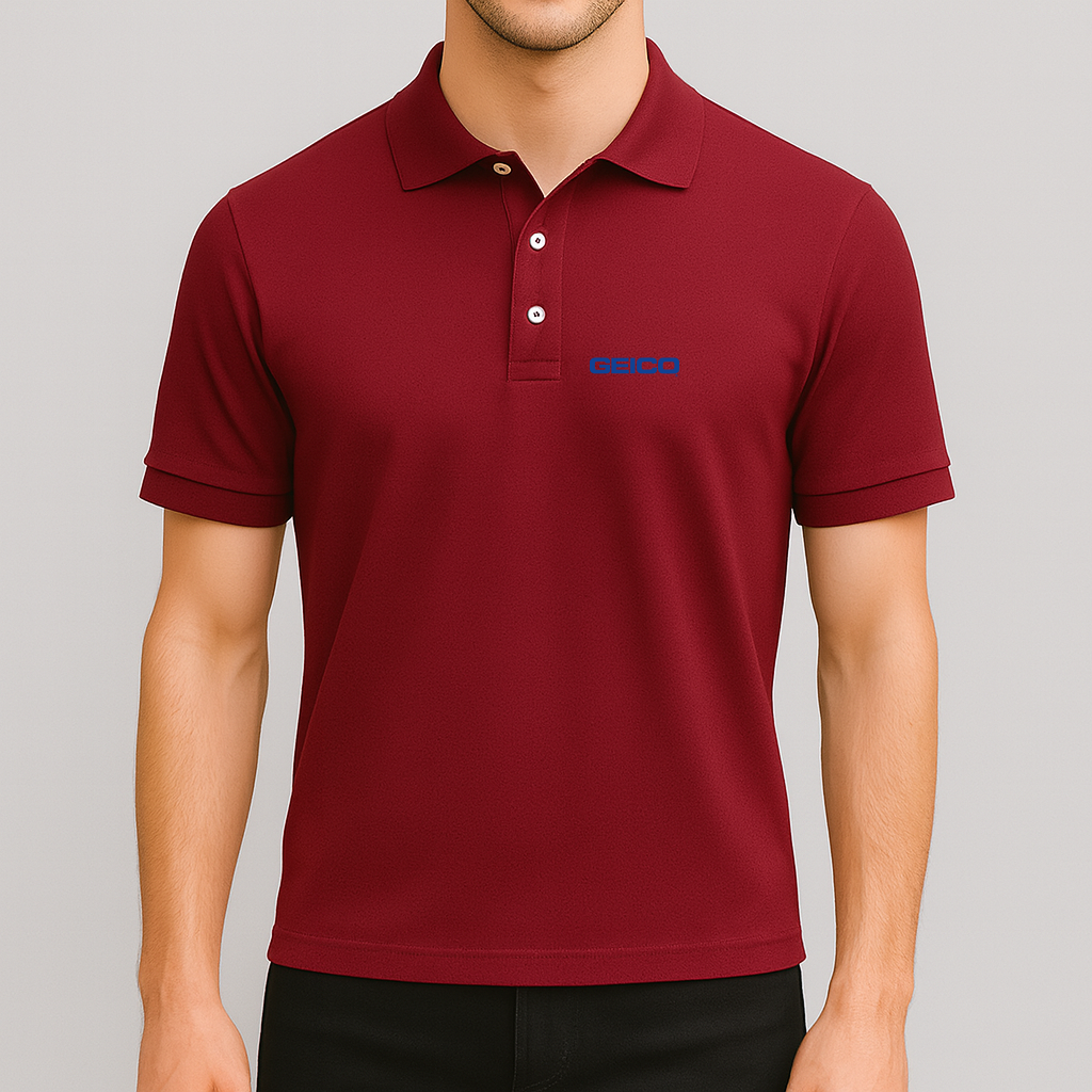 Men's Geico Logo Dry Blend Polo