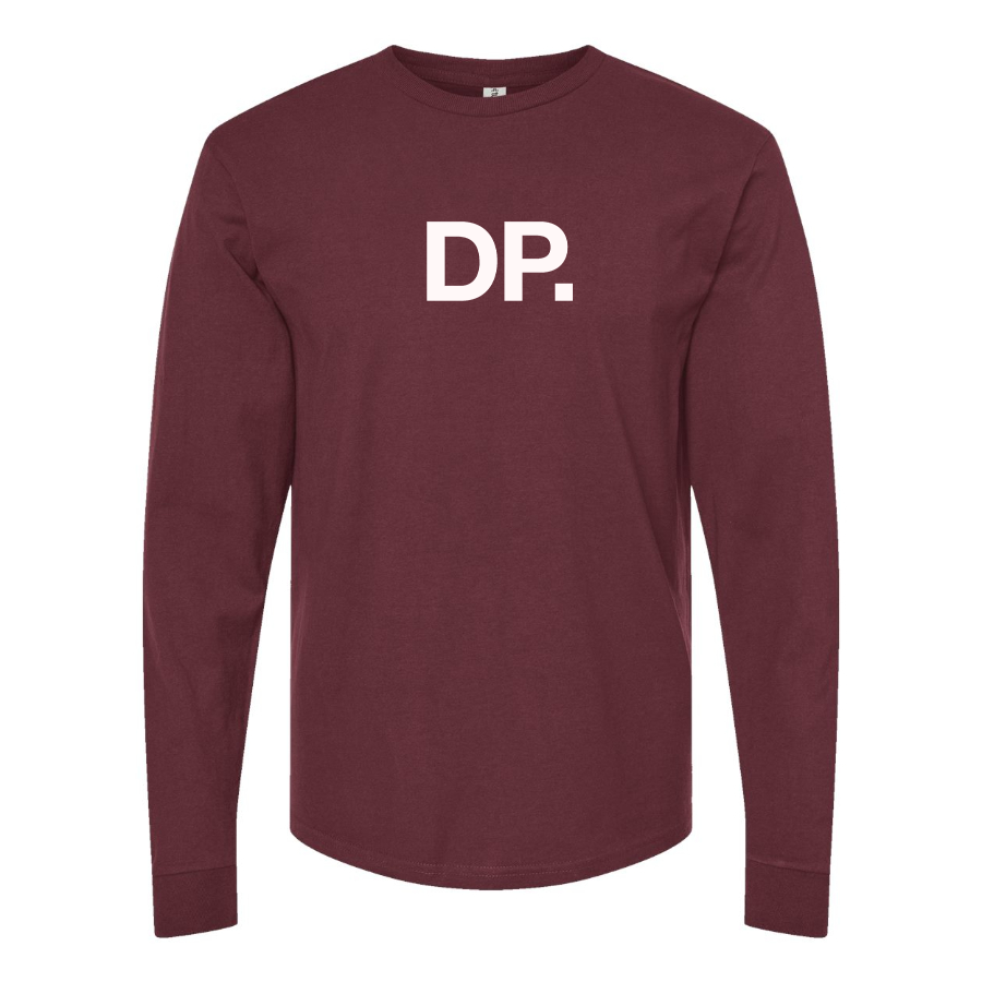 Men's Dorothy Perkins Logo Long Sleeve T-Shirt