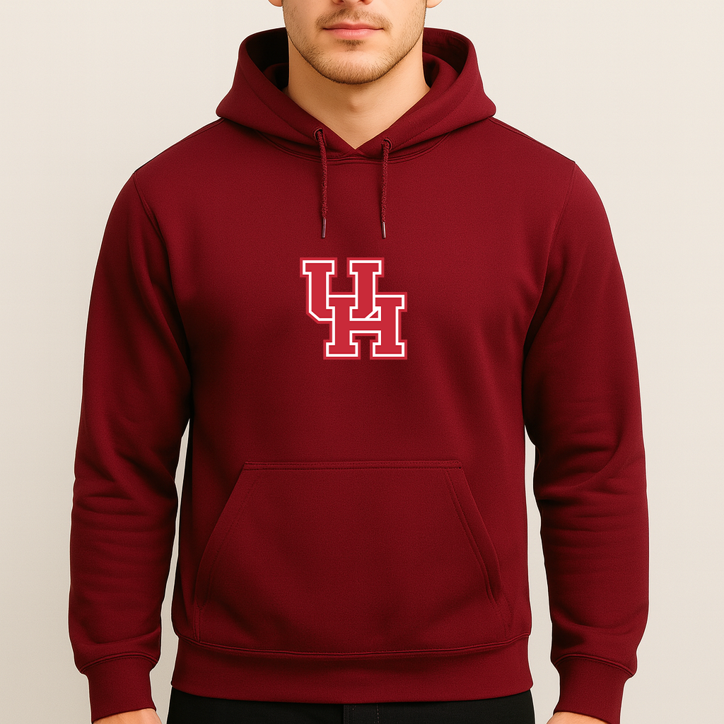 Men's Houston Cougars Logo Pullover Hoodie