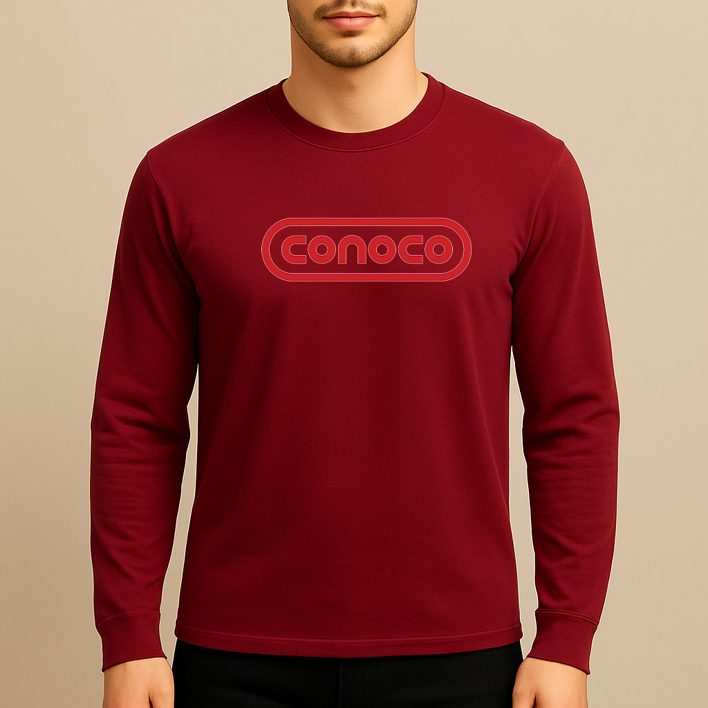 Conoco Gas Station Long Sleeve T-Shirt