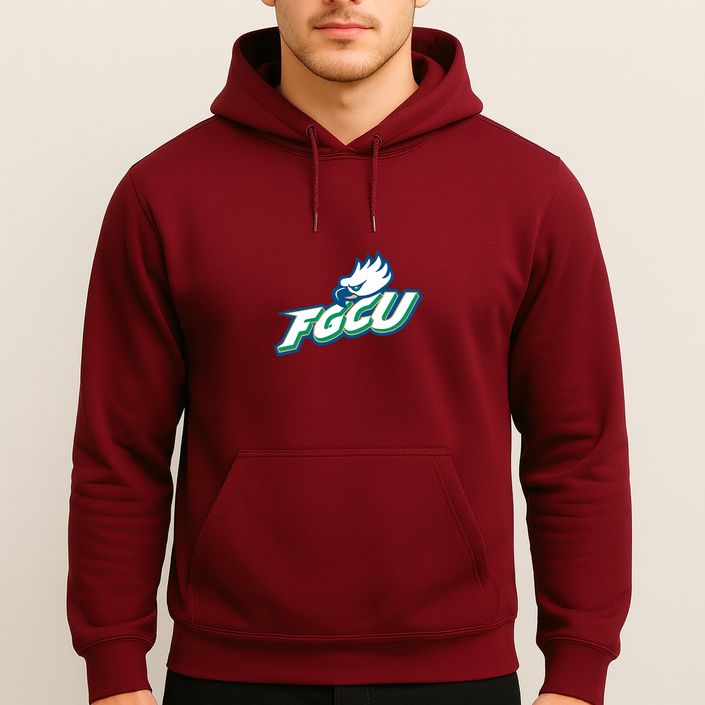 Men's Florida Gulf Coast Eagles Logo Pullover Hoodie