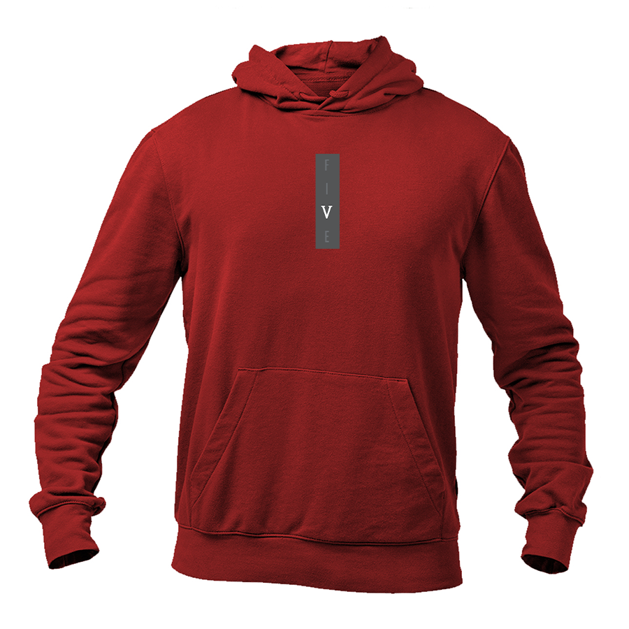 Men's Five Logo Pullover Hoodie