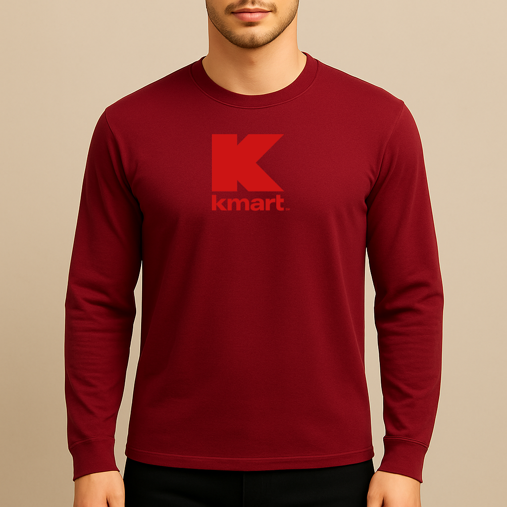 Men's Kmart Logo Long Sleeve T-Shirt