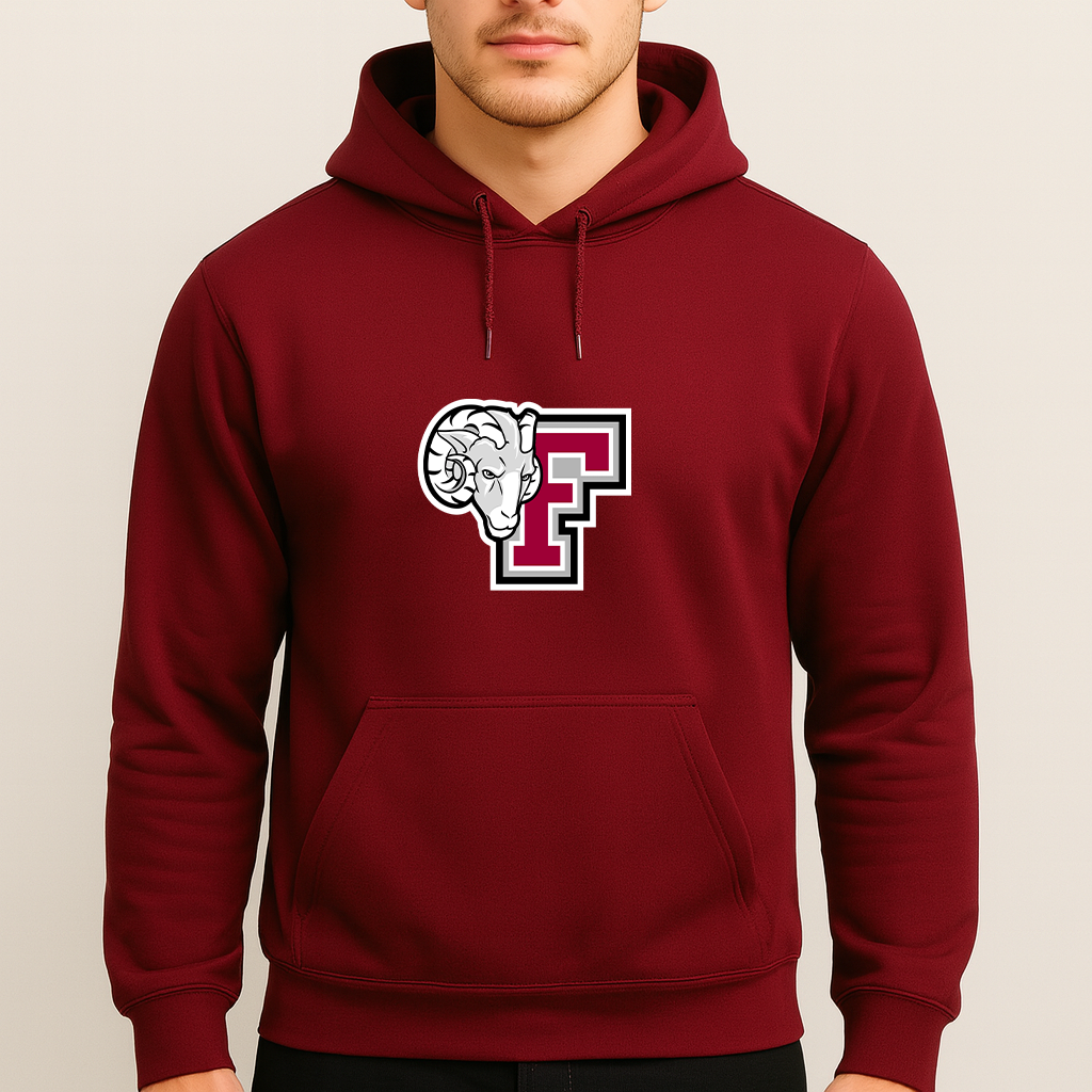 Men's Fordham Rams Logo Pullover Hoodie