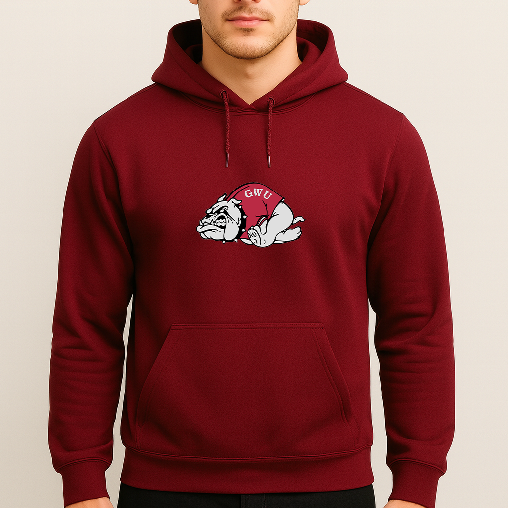 Men's Gardner Webb Bulldogs Logo Pullover Hoodie