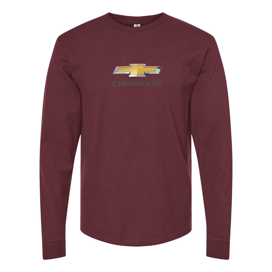 Men's Chevrolet Logo Long Sleeve T-Shirt