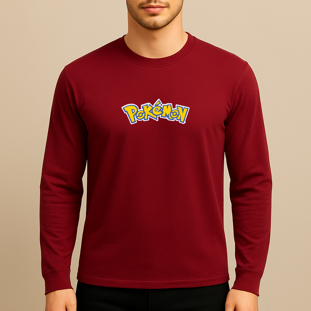 Pokemon Cartoon Long Sleeve T-Shirt