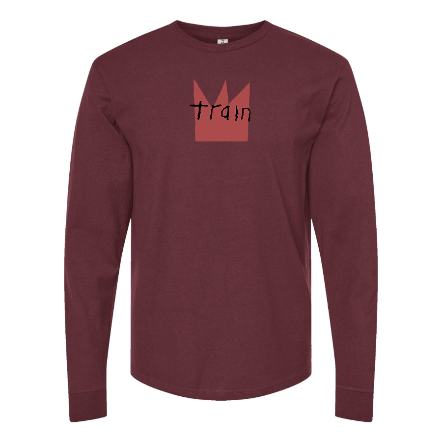 Men's Train Logo Long Sleeve T-Shirt