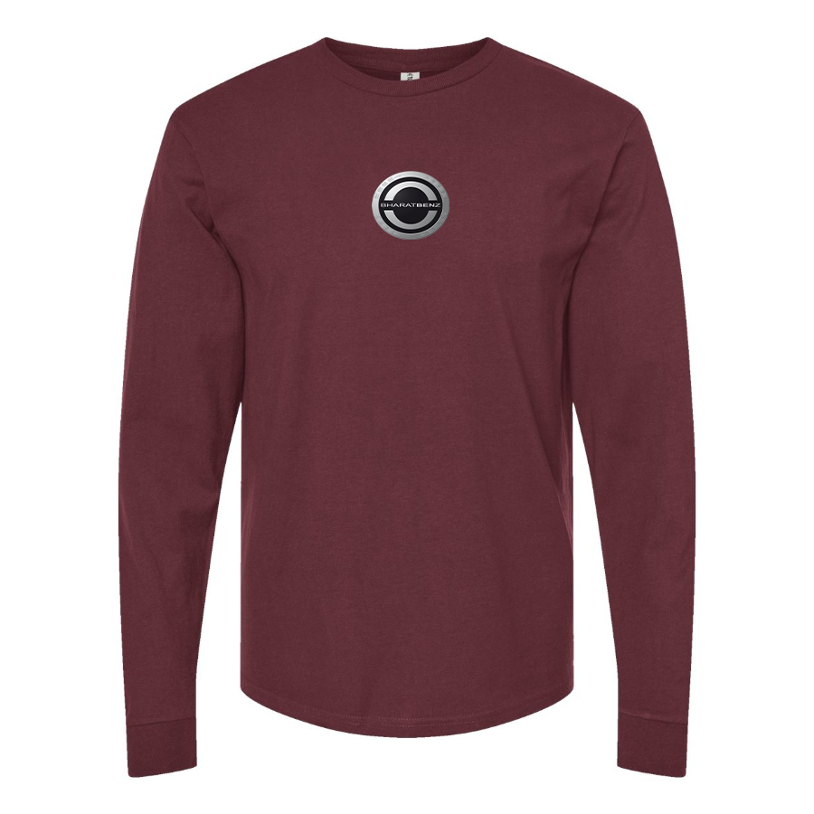 Men's BharatBenz Logo Long Sleeve T-Shirt