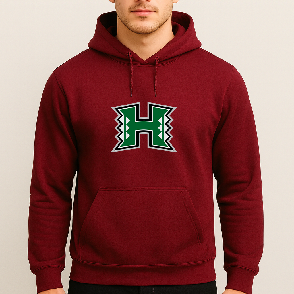 Men's Hawaii Warriors Logo Pullover Hoodie