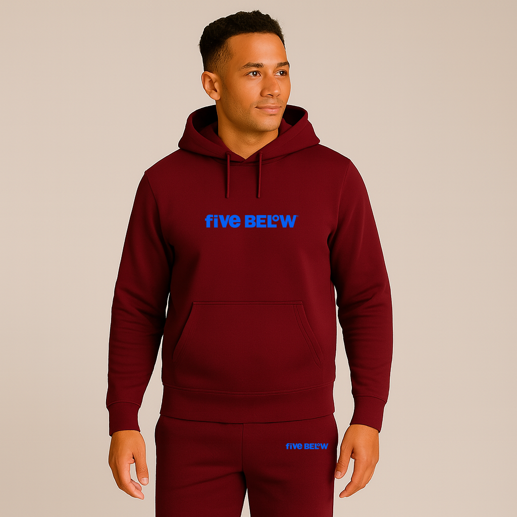 Men's Five Below Logo Hoodie Joggers Set