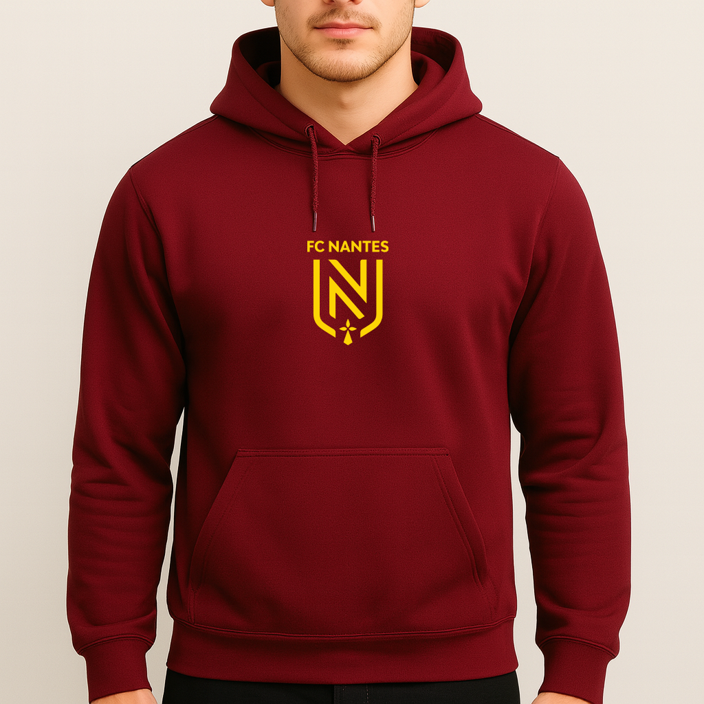 Men's FC Nantes Soccer Logo Pullover Hoodie