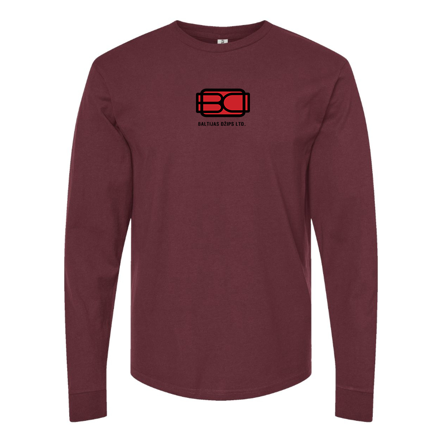 Men's Baltijas Dzips Logo Long Sleeve T-Shirt