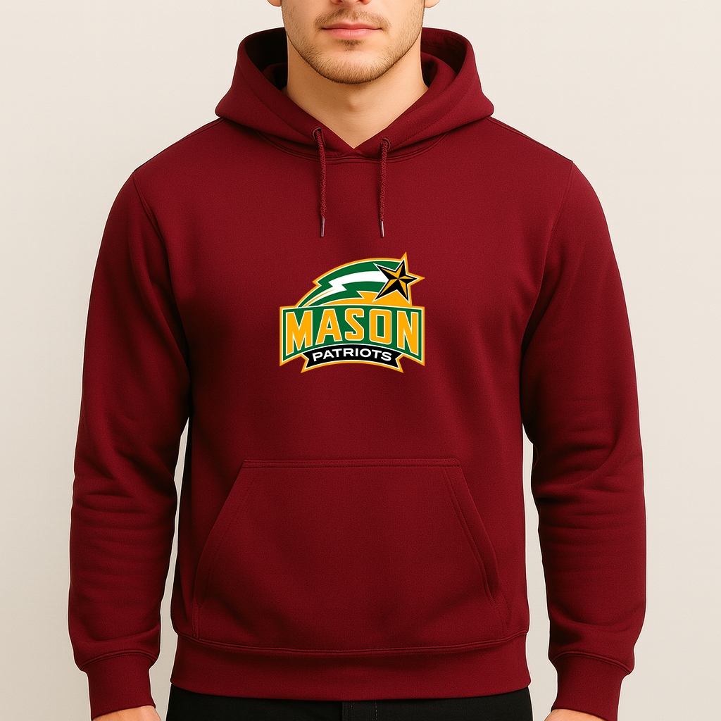 Men's George Mason Patriots Logo Pullover Hoodie