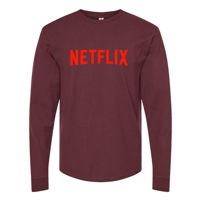 Men's Netflix Movie Show Long Sleeve T-Shirt