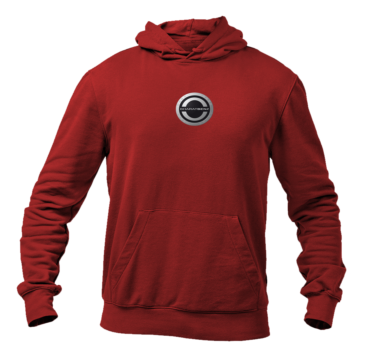 Men's BharatBenz Logo Pullover Hoodie