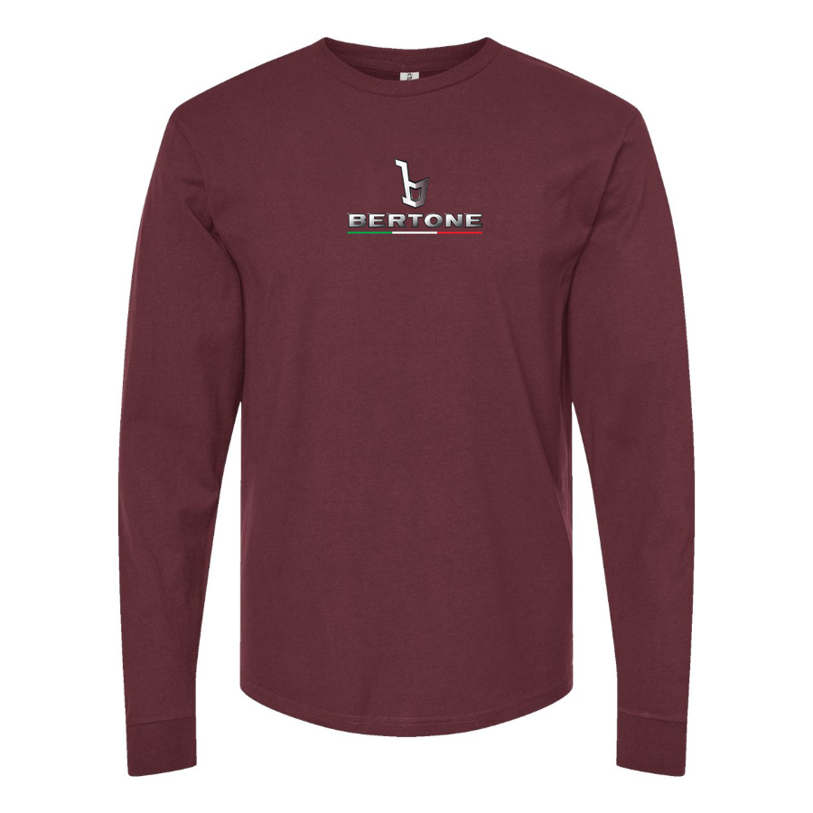 Men's Bertone Logo Long Sleeve T-Shirt