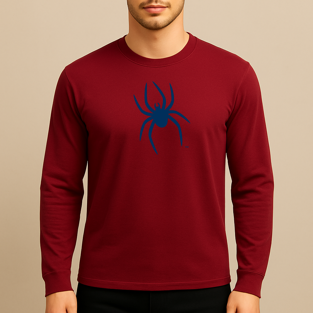 Men's Richmond Spiders Logo Long Sleeve T-Shirt