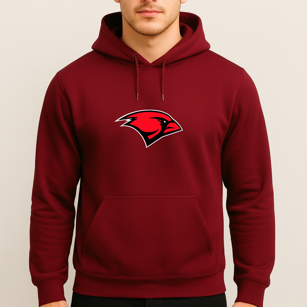 Men's Incarnate Word Cardinals Logo Pullover Hoodie