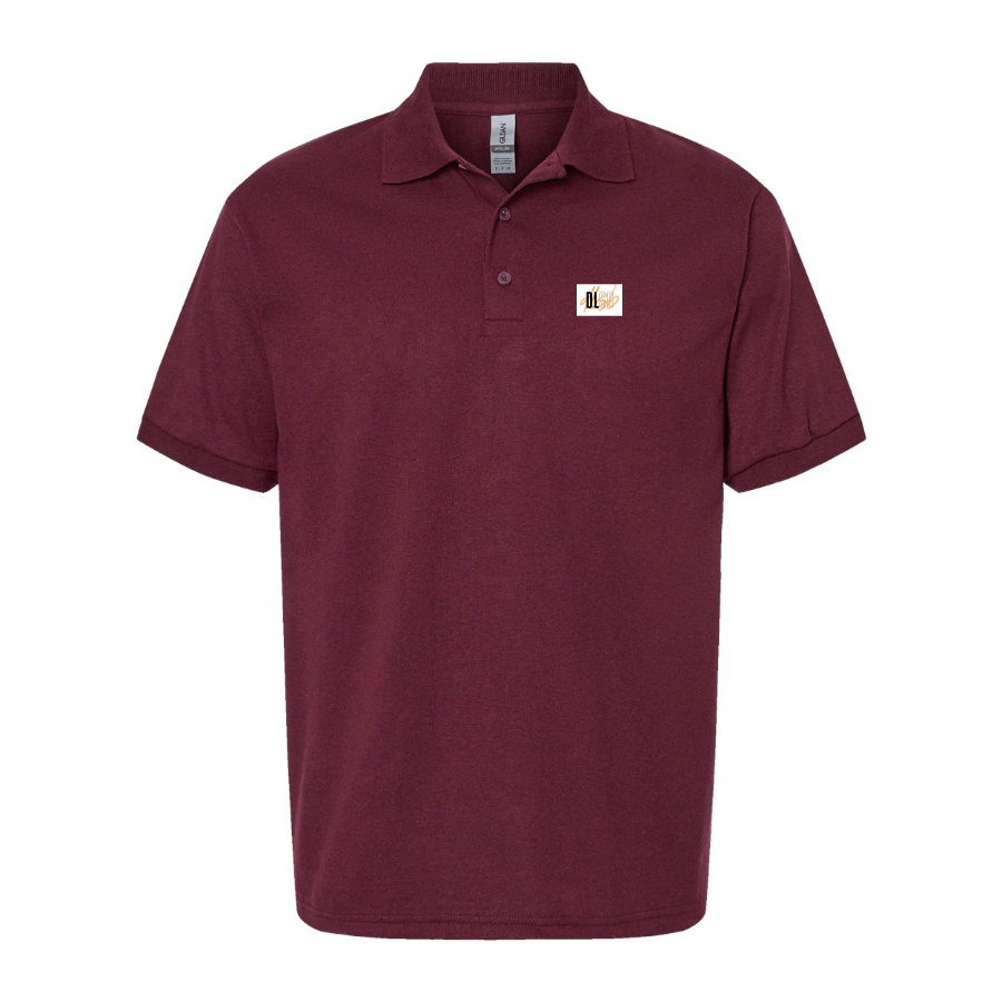 Men's DLSB Logo Dry Blend Polo