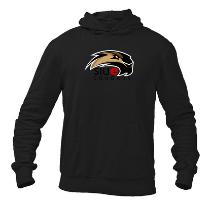 Men's SIU Edwardsville Cougars Logo Gildan  Heavy Blend Hooded Sweatshirt