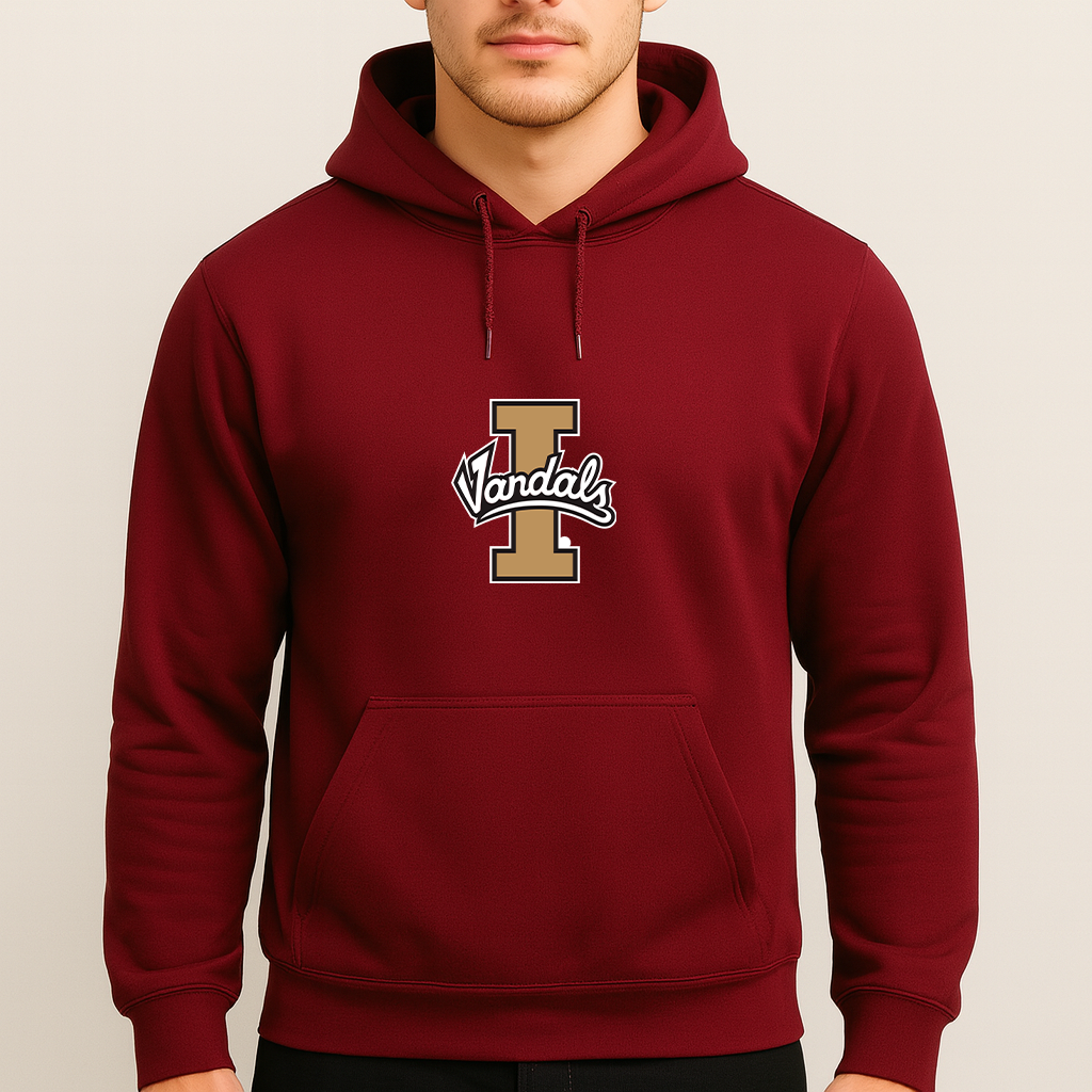 Men's Idaho Vandals Logo Pullover Hoodie