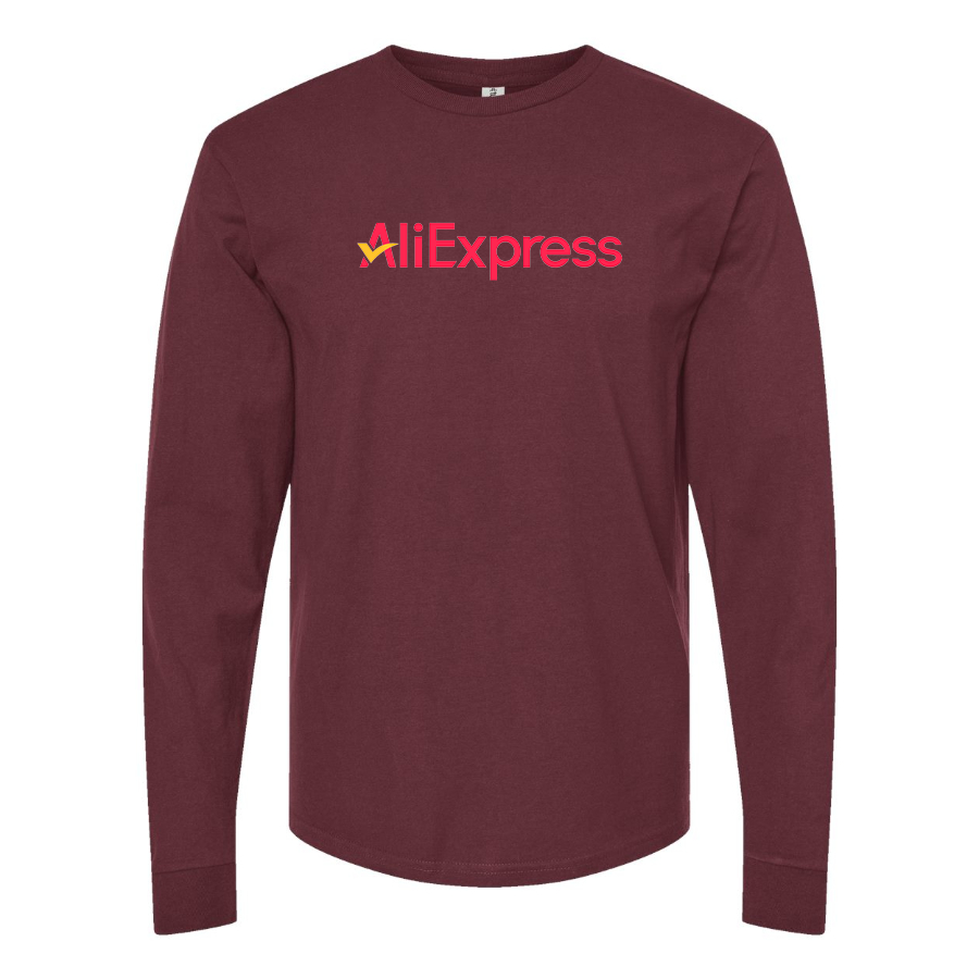 Men's AliExpress Logo Long Sleeve T-Shirt