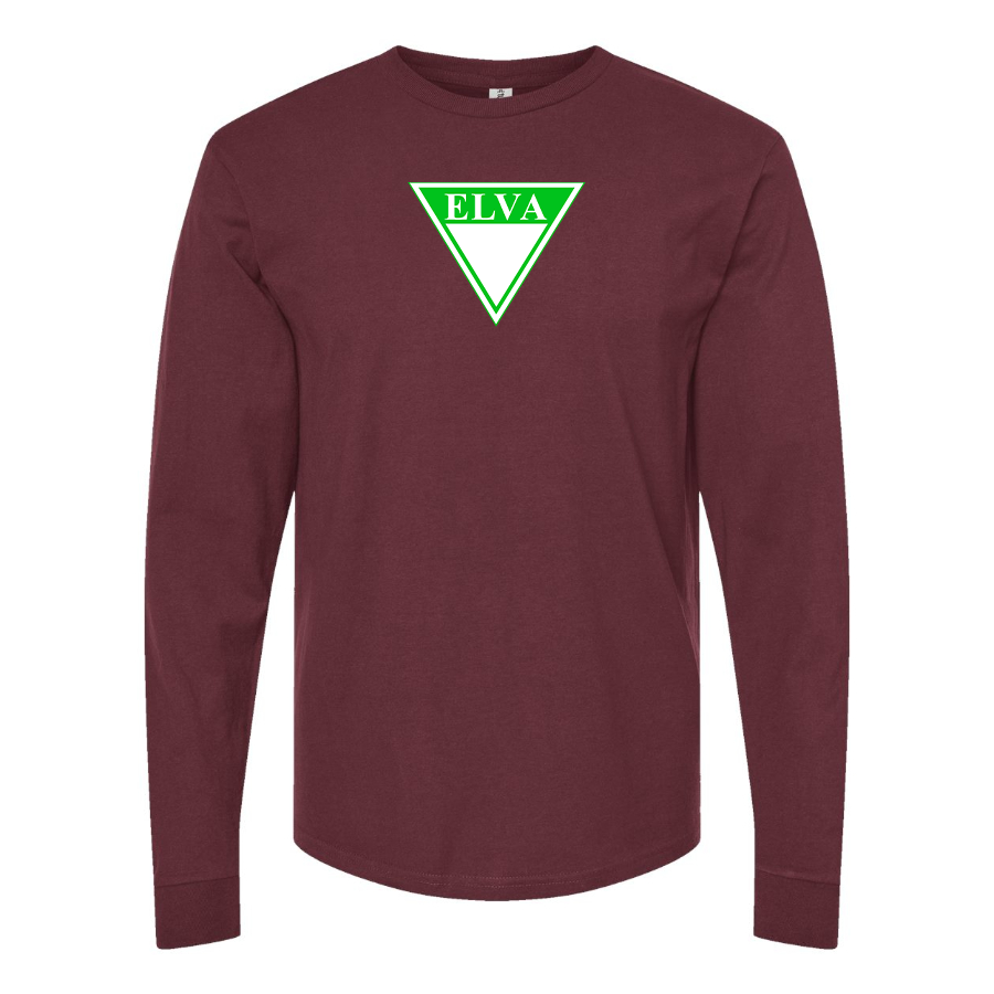 Men's Elva Logo Long Sleeve T-Shirt