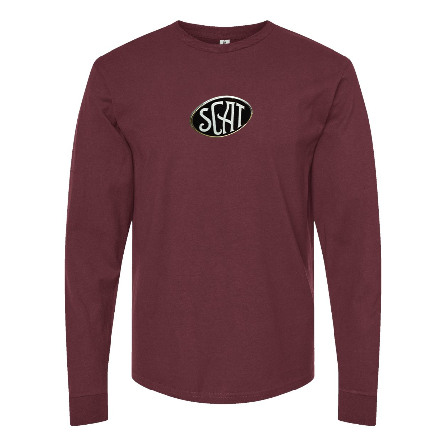 Men's SCAT Logo Long Sleeve T-Shirt