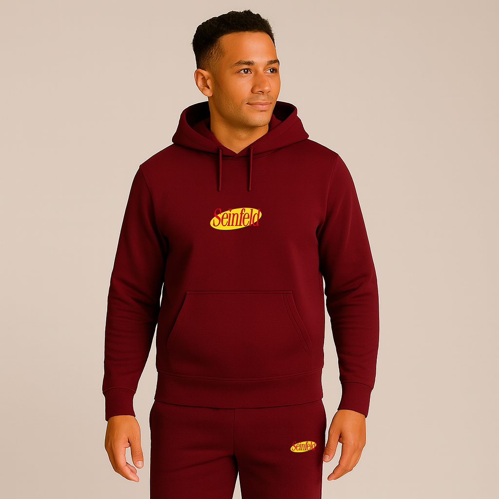 Men's Seinfeld Sitcom Show Hoodie Joggers Set