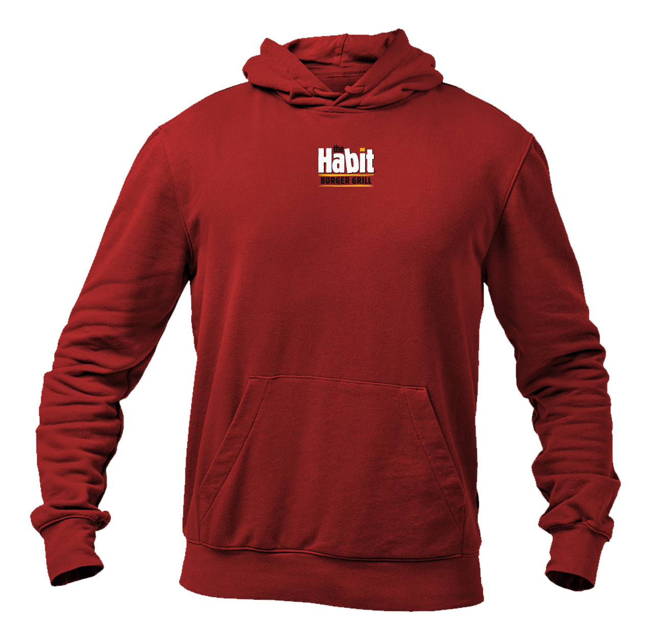 Men's The Habit Burger Grill Logo Pullover Hoodie