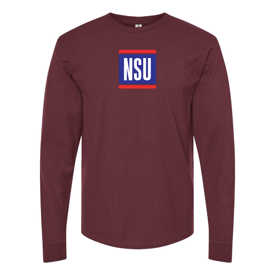Men's NSU Logo Long Sleeve T-Shirt