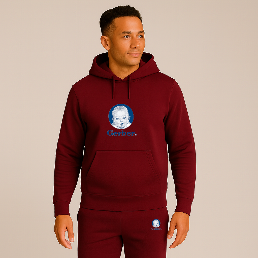 Men's Gerber Life Insurance Logo Hoodie Joggers Set