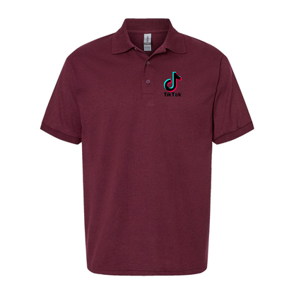 Men's TikTok Social Dry Blend Polo