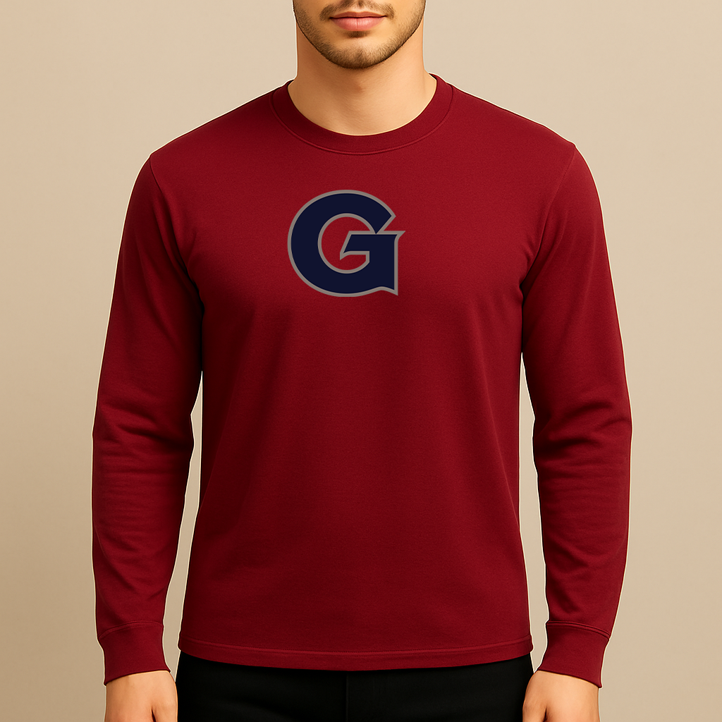 Men's Georgetown Hoyas Logo Long Sleeve T-Shirt