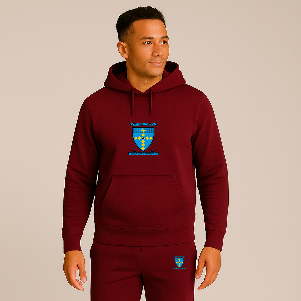 Men's Killester College Logo Hoodie Joggers Set