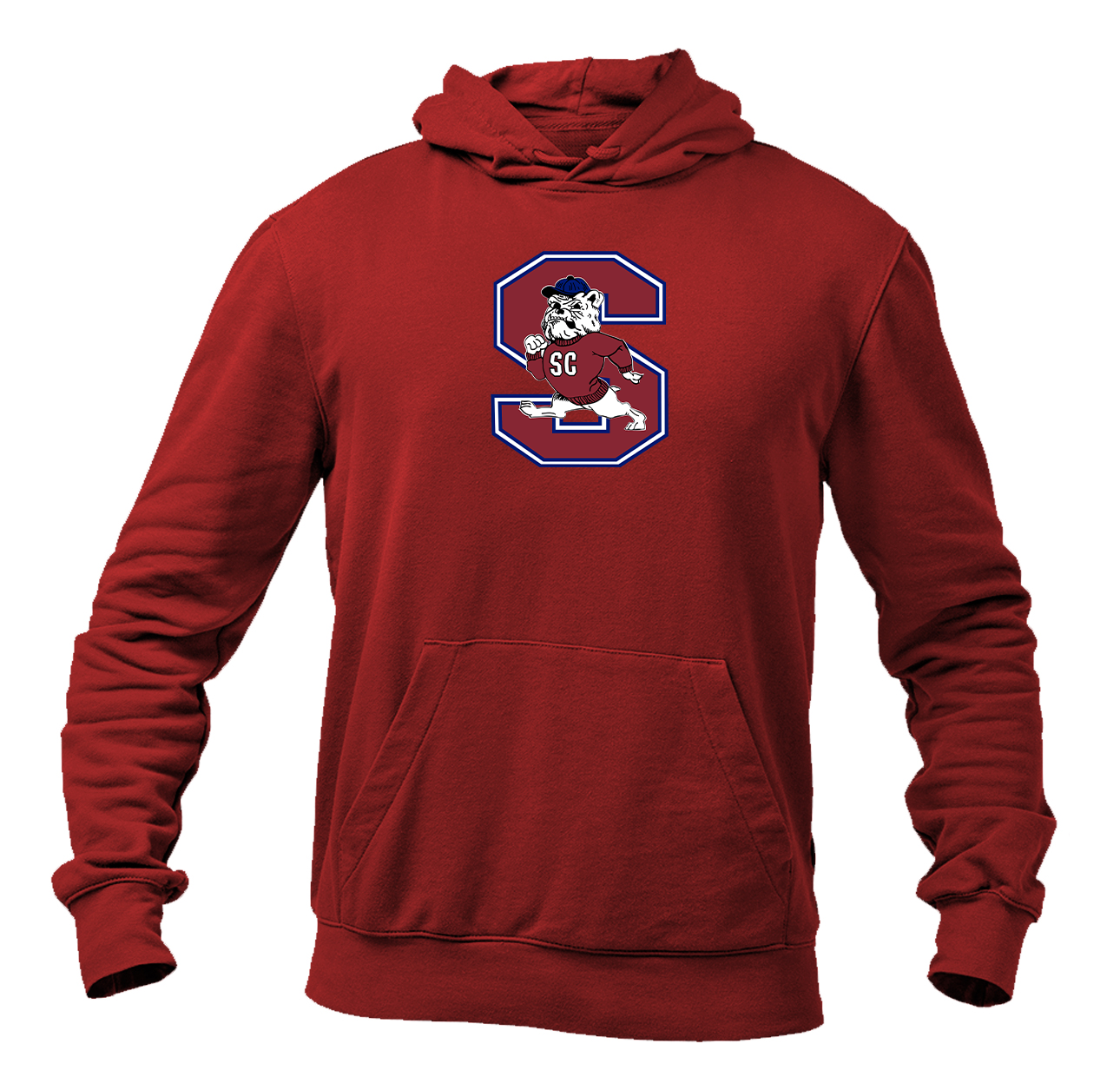 Men's South Carolina State Bulldogs Logo Softstyle Midweight Hooded Sweatshirt