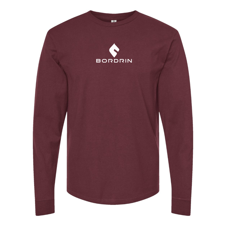 Men’s Bordrin Logo Long Sleeve T-Shirt